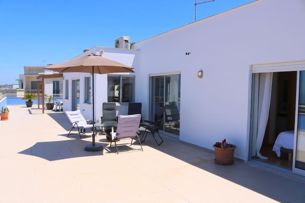 Sitio Penthouse - Big Terrace With Sea View & Bbq Villa Nazaré Esterno foto
