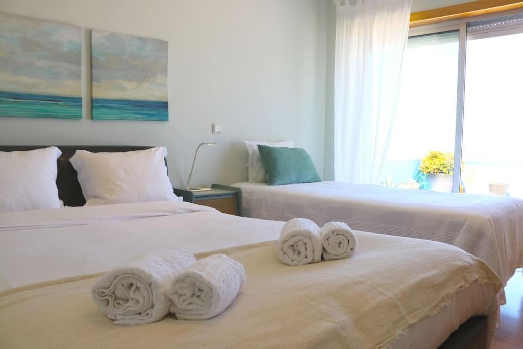 Sitio Penthouse - Big Terrace With Sea View & Bbq Villa Nazaré Esterno foto