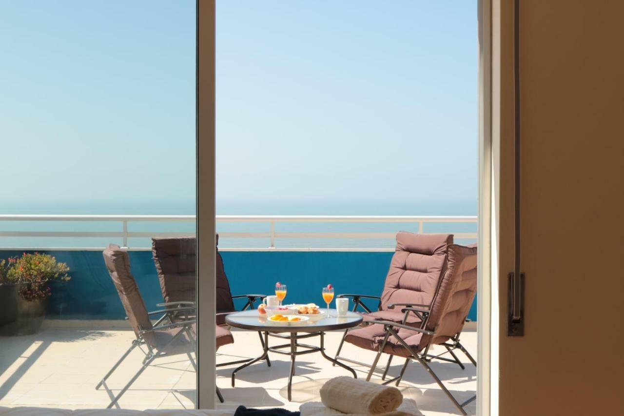 Sitio Penthouse - Big Terrace With Sea View & Bbq Villa Nazaré Esterno foto
