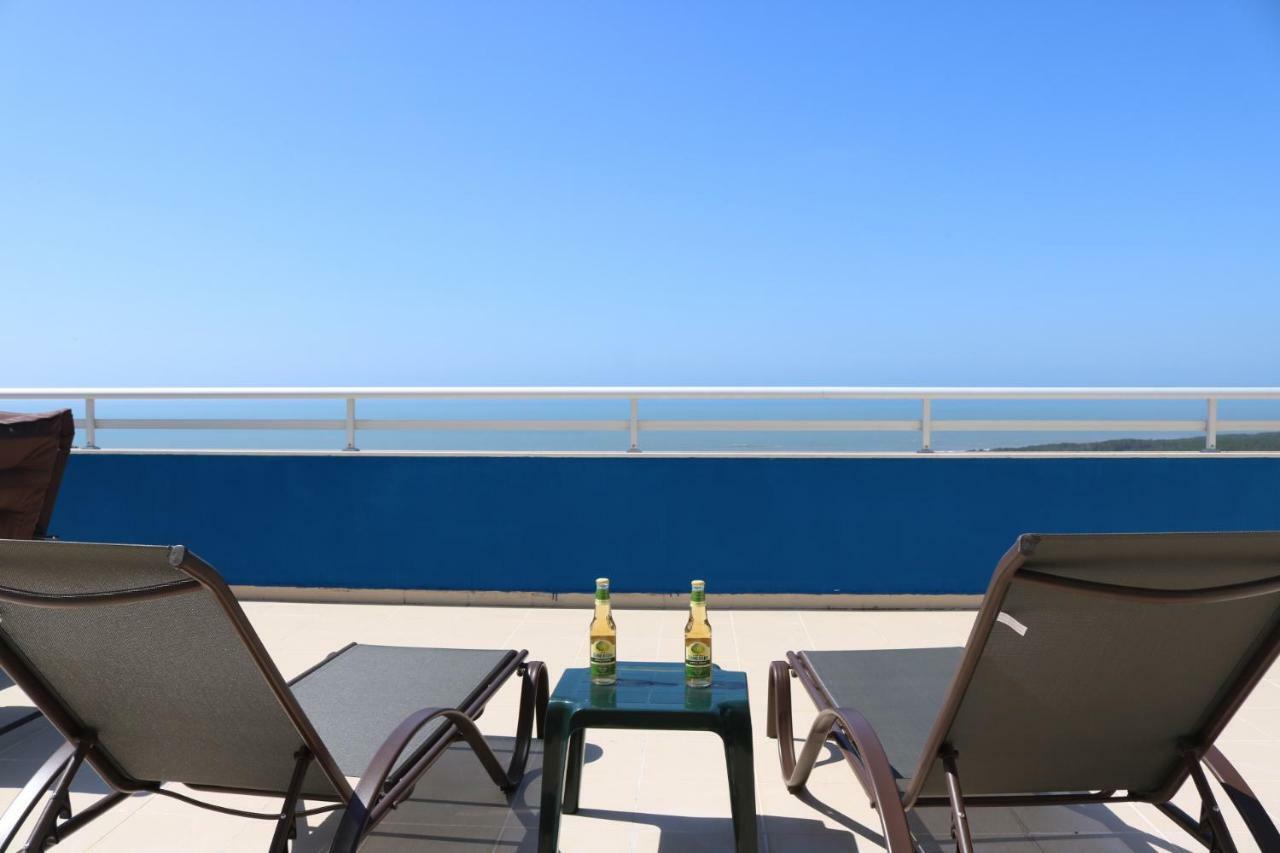 Sitio Penthouse - Big Terrace With Sea View & Bbq Villa Nazaré Esterno foto