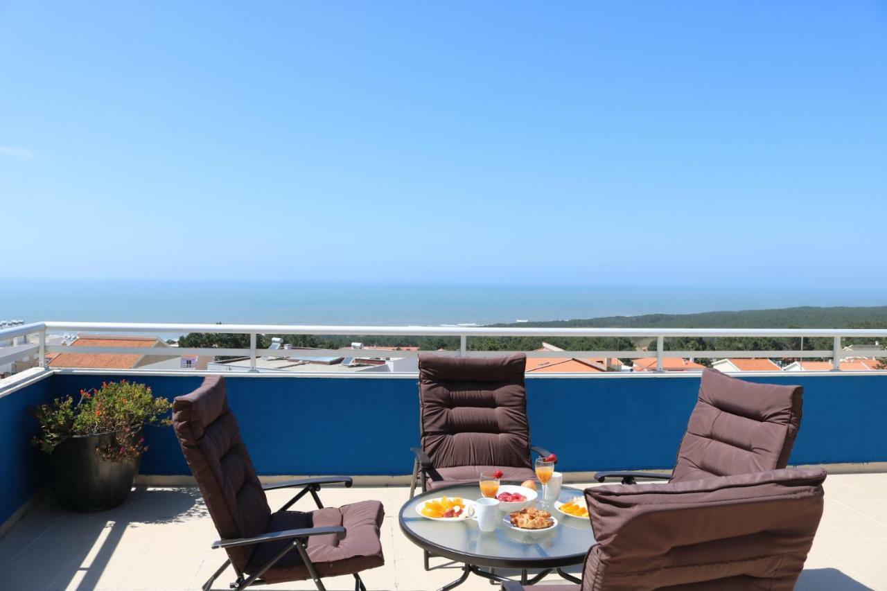Sitio Penthouse - Big Terrace With Sea View & Bbq Villa Nazaré Esterno foto