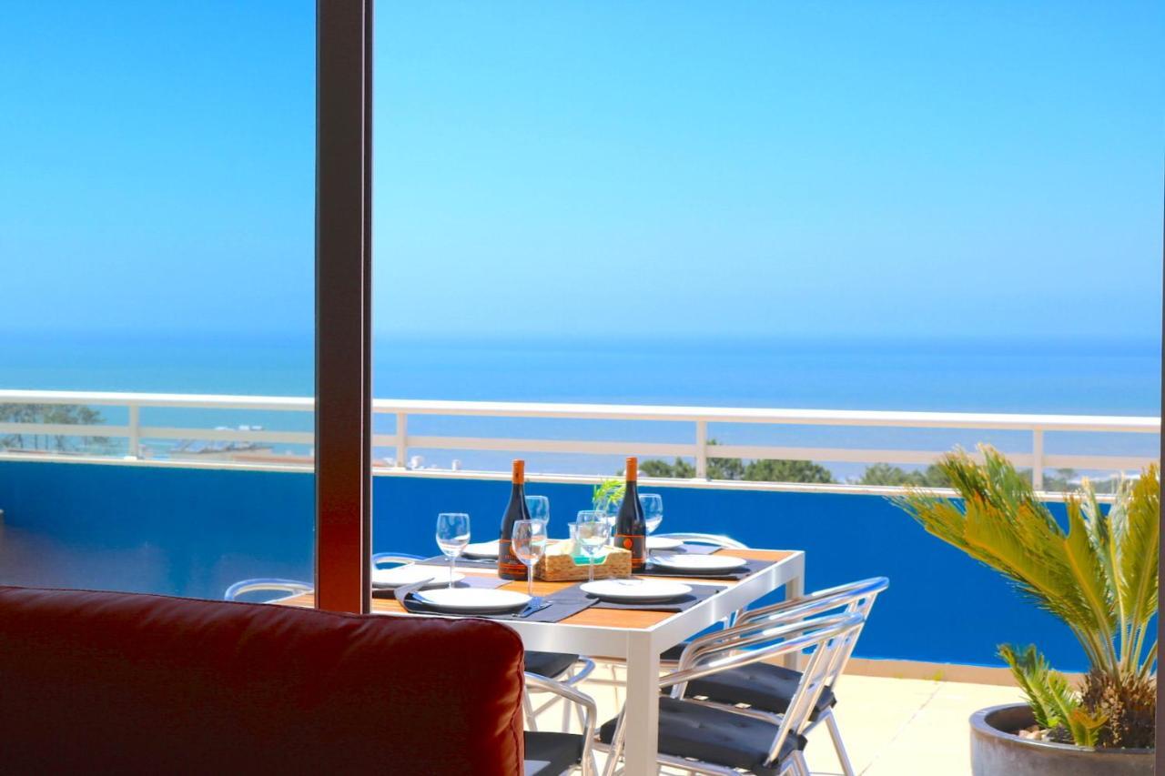 Sitio Penthouse - Big Terrace With Sea View & Bbq Villa Nazaré Esterno foto