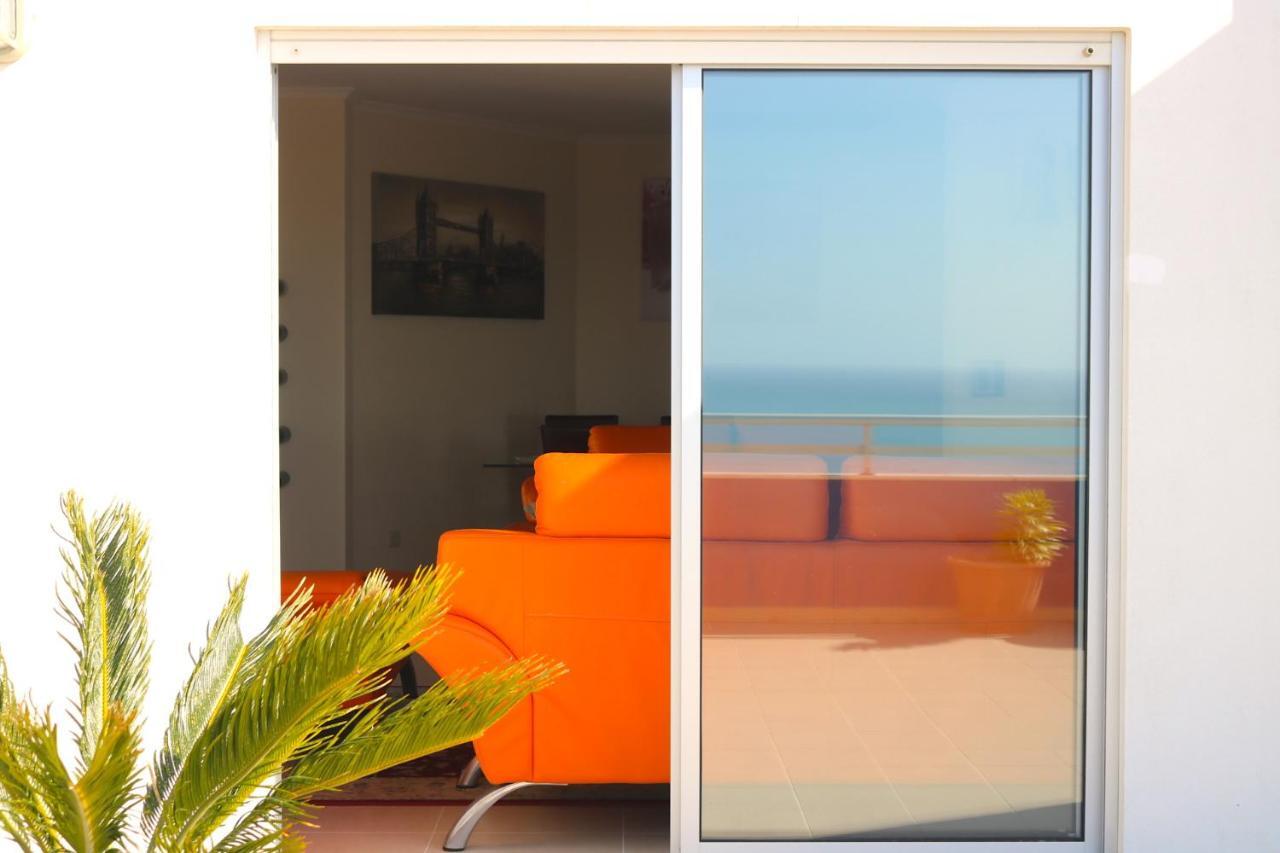 Sitio Penthouse - Big Terrace With Sea View & Bbq Villa Nazaré Esterno foto